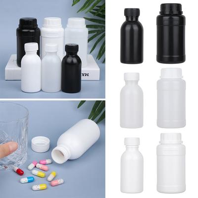 Chemical Barrel PET Clear Empty Seal Bottles Storage Jars Liquid Container Packing Bottle