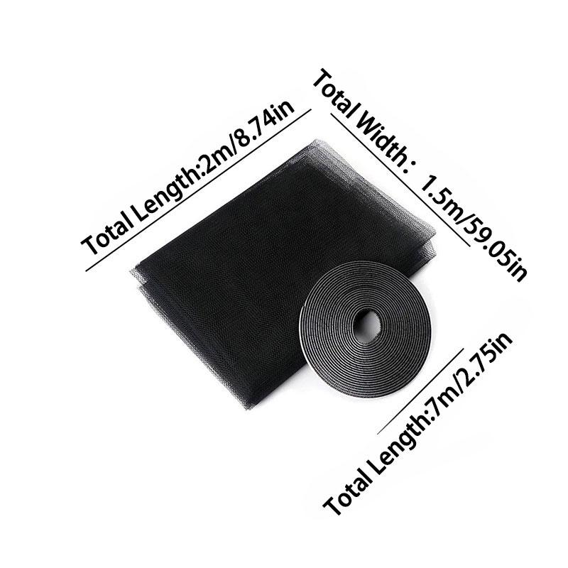 1PC Tür Anti Moskitonetz Selbstklebende Insekten Fliegen Moskito Fenster Bildschirm Vorhang Moskitonetz