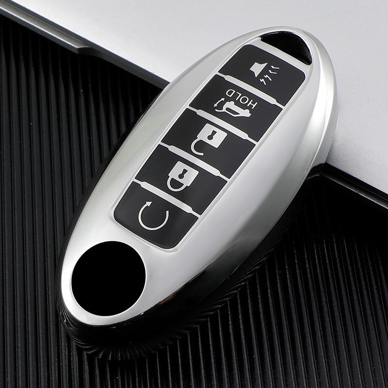 New Soft TPU Car Key Case Cover Shell for Nissan Qashqai X-Trail T32 T31 Juke J10 J11 Kicks Tiida Pathfinder Note for Infiniti