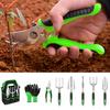 8 Pcs Gardening Tools Stainless Steel Hand Shovel Pruning Shears Garden Supplies with Storage Bag Gifts for Gardening Lovers