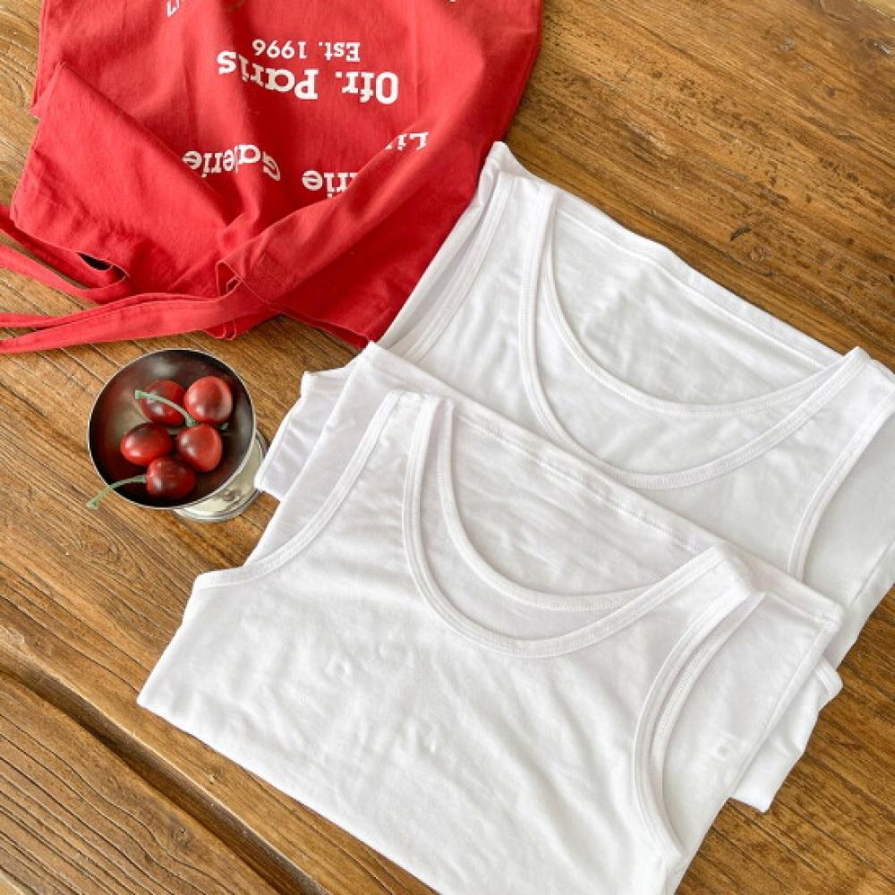 Sinokor Basic Tencel Sleeveless Top W25st504