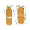 Non-Slip Wear-resistant Sole For Shoe Thicken Rubber Shoe Soles Men Women Repair DIY Replacement Outsoles Silent Sole Stickers