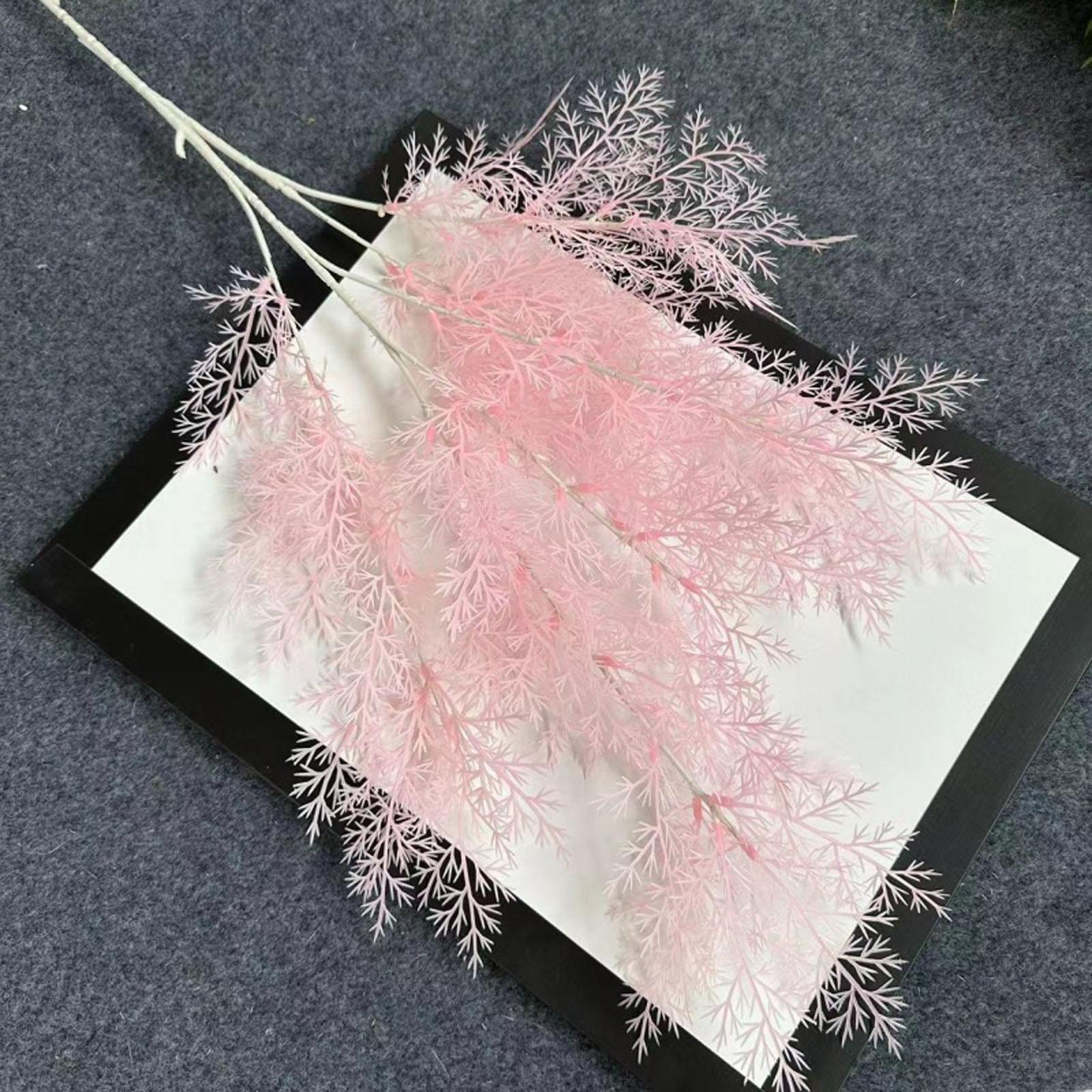 

Ice Artificial Flowers , Tail Grass Ceiling Plastic Flowers, Decorative Fake Flowers for Wedding Hall Hotel Home Decoration One Size