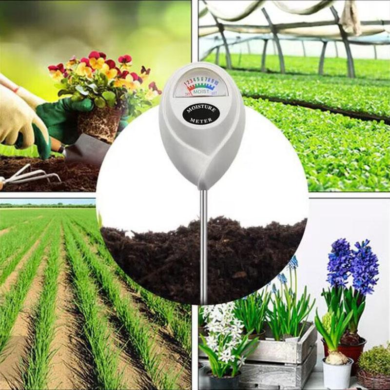 1 în 1 Sol PH Tester Lumina Soarelui PH Tester Grădină Flori Sol Senzor Umiditate Contor Plante Aciditate Umiditate PH Monitor Detector