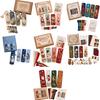 Handmade Christmas Embroidery Page Markers, with Step-by-Step Instruction Needle Thread for Book Lover Holiday Gift