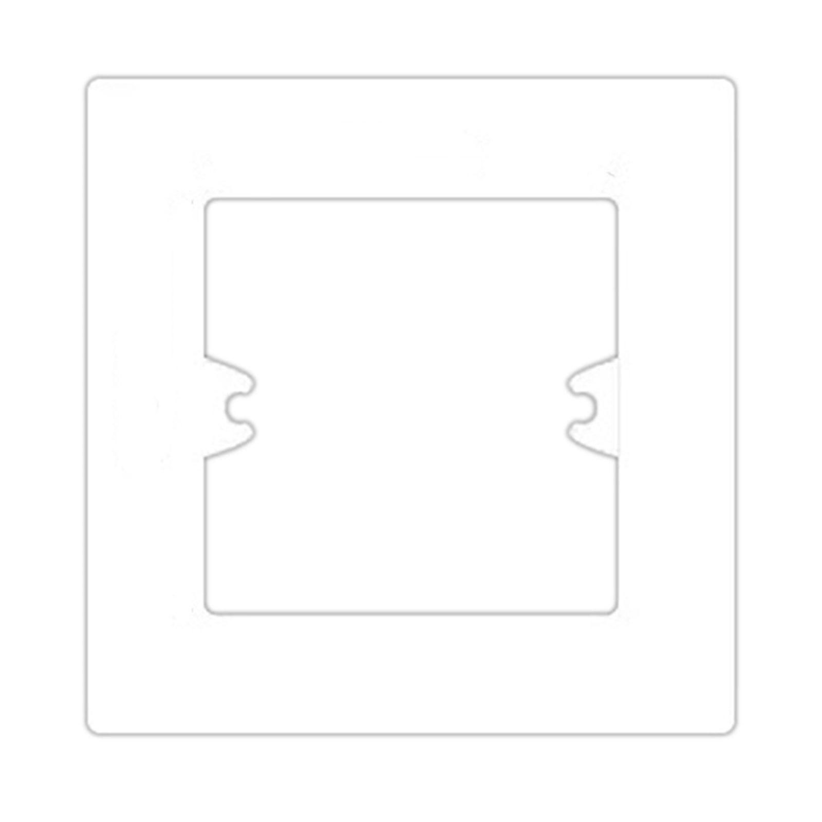 

Plastic Panel Bottom Box Opening Wall Panel Decorative Cover Wall Ceramic Tile Switches Panel Hole Cover Easy to Use 861 белый