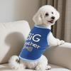 4 Pack Dog Shirts Cute Printed Clothes Sleeveless Summer Puppy Clothes for Small Medium Dogs Cats Holiday Apparel