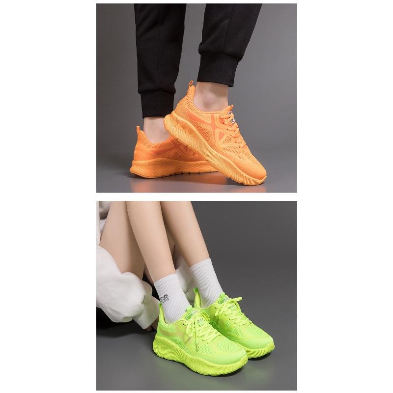 Mesh Athletic Sneakers Lightweight Breathable Thick Sole Running Shoes for Sports and Daily Wear
