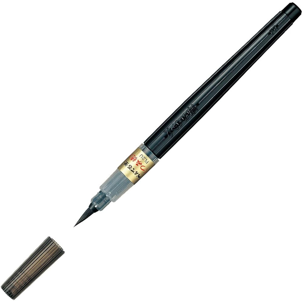 Pentel Brush Pen Pentel Brush Tsumiho XFL2U Black 40 x 230 x 15 (mm)