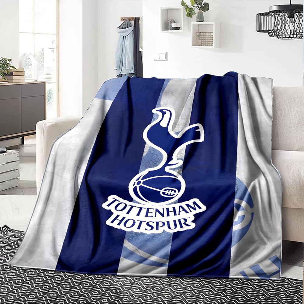 1pc T-Tottenham Hotspur Blanket, Gift, for Men and Women, Soft Blanket, Good for Sofa Bed Couch Travel, Lightweight Flannel Blanket