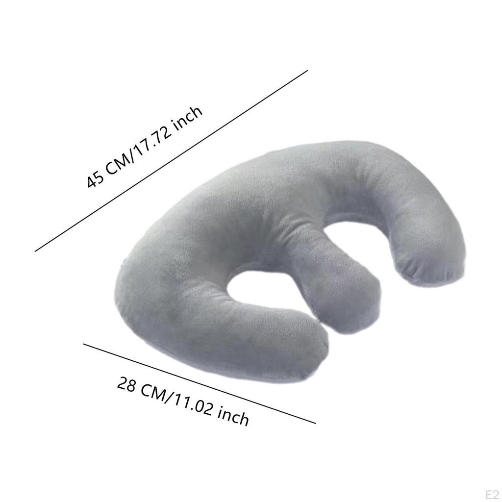 Breast Pillow Hollow Pillow,Soft,Chest Pad Massage Bolster Pillow,Beauty Salon Support