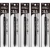 Pentel Ballpoint Pen Gel Ink Gel S 0.5mm Black Shaft XBLN125-A Black 5