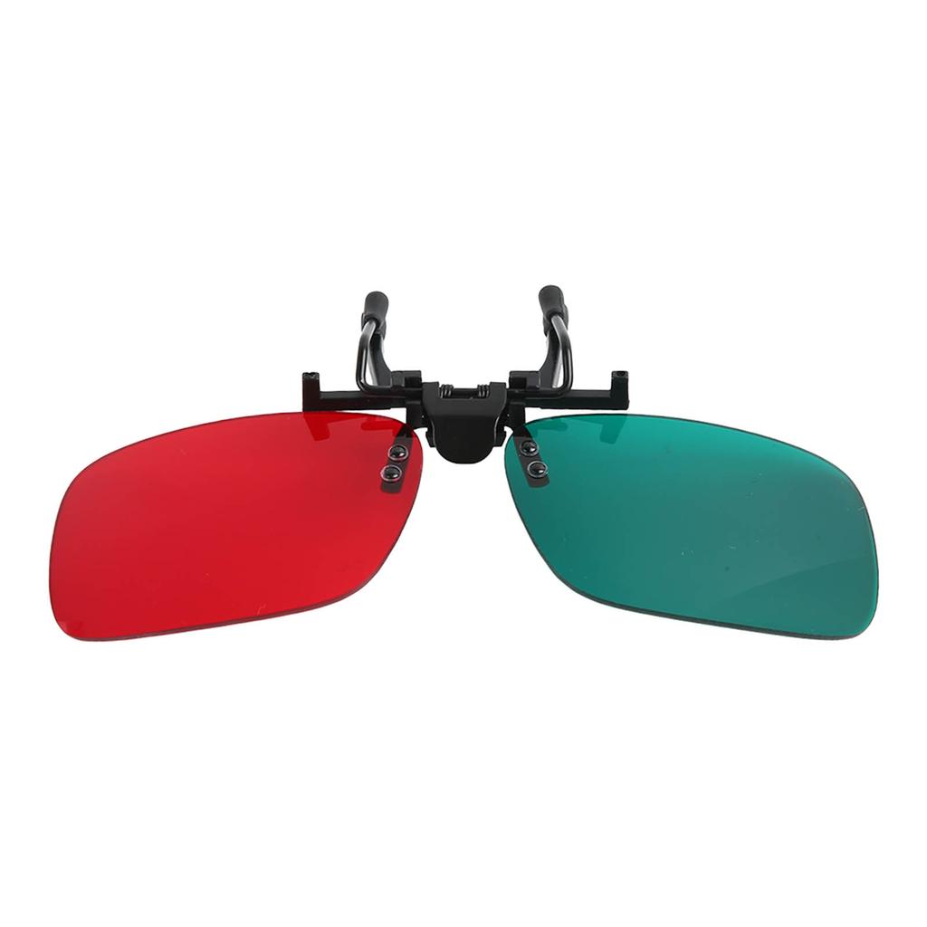 Red Green Clip On Glasses Spectacles Left Green Right Red Amblyopia Corrective Glasses