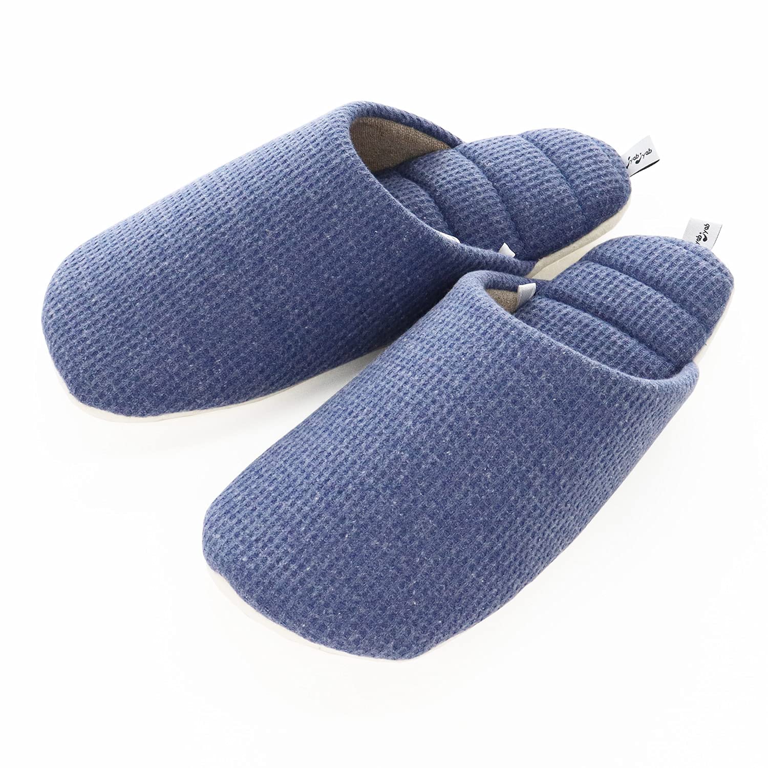 

Slippers JyabJyab Waffle Blue L size [Okumura]