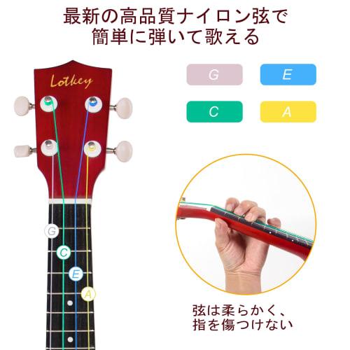 21-inch Basswood Colorful Ukulele Set for Kids, Students, and Beginners (Includes Ukulele Strap, Cloth, Tuner, Bag, and Pick) (Wood Color)
