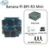 Banana Pi BPI-R3 Mini Router Board MediaTek MT7986 ARM A53 2G DDR4 8G eMMC Support WiFi 6 and 2 X 2.5GbE Port Open Source Router