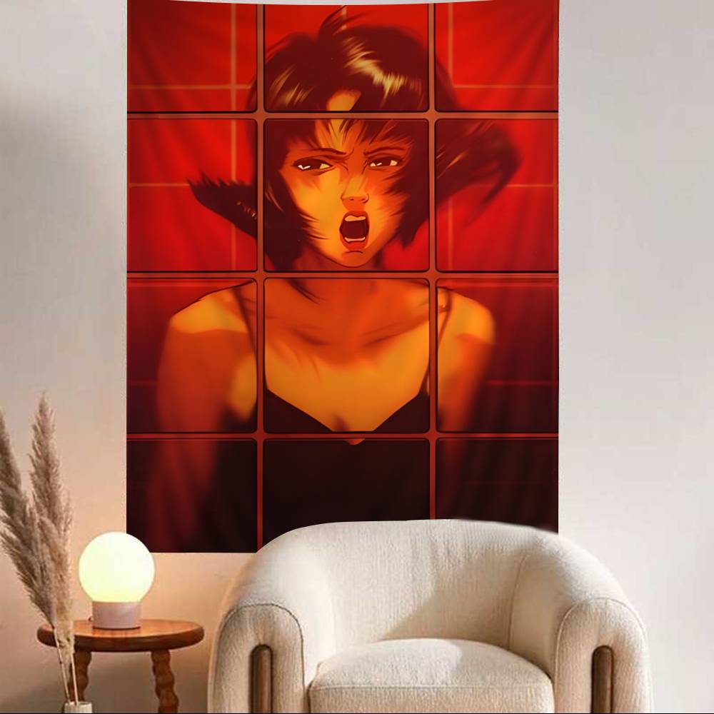 Anime Kon Satoshi Perfect Blue Anime Tapestry Indian Buddha Wall Decoration Witchcraft Bohemian Hippie Wall Hanging Sheets