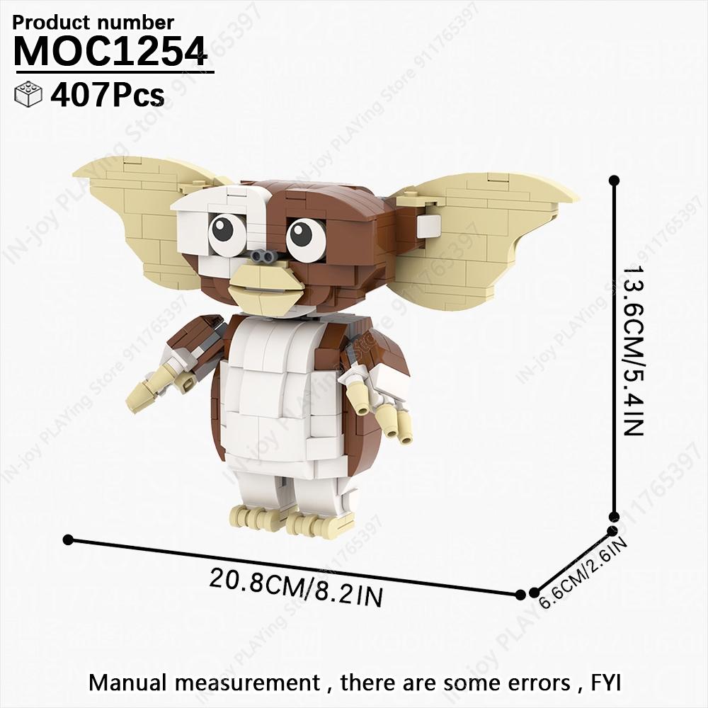 

MOOXI Мультяшний Аніме Персонаж Робот Тварини Модель MOC Цеглинки DIY Зібрані Будівельні Блоки Фігурка Іграшка Колекція Прикраса Подарунок