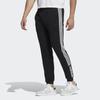 Adidas Neo Casual Breathable Side Stripe Joggers Men Bottoms Black HG9045