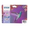 Epson Multipack T0807 - Colibri - Negro, amarillo, cian, magenta, magenta claro, cian claro (C13T08074011)