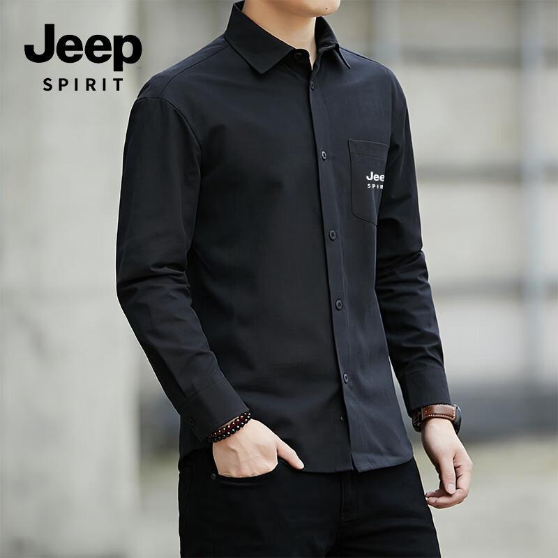 Jeep Spirit Men s Casual Long Sleeve Shirt