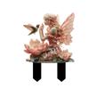 Acryl Fee Mini Figuur Schattig Creatief Tuin Vloerstekkers Multifunctioneel Kunstbloem Fee Beeld Sculpturen Buiten