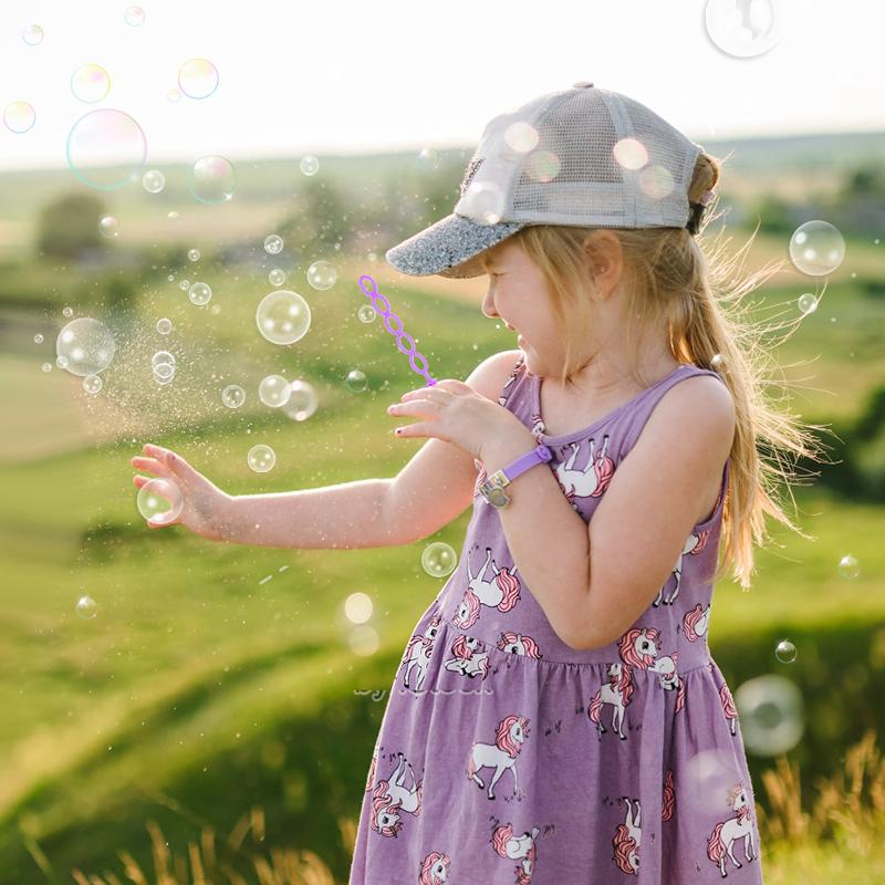 10/20pcs Colorful Bubble Soap Bottle Tubes with Bubble Water Kids Birthday Party Favors Guests Gift Toy Goodie Bag Pinata Filler