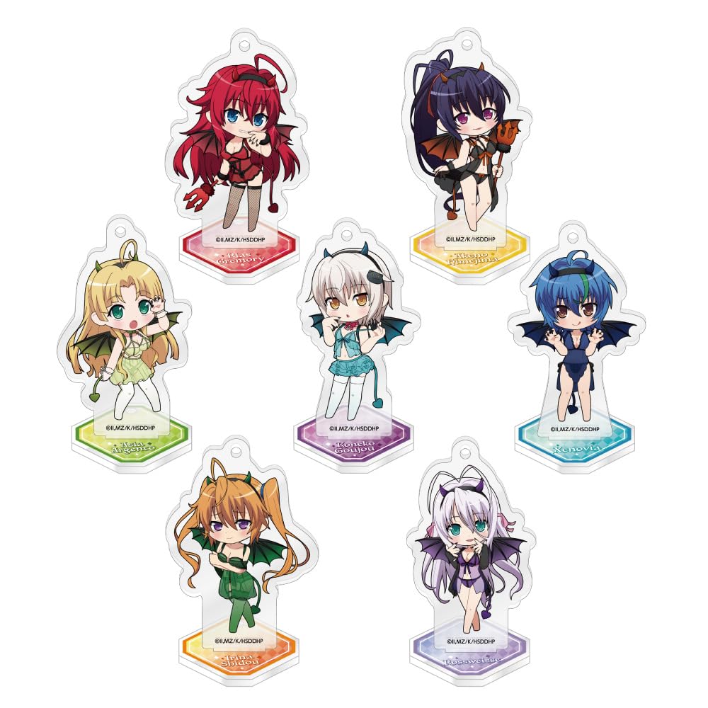 

[Co-Collaboration] High School DxD HERO Trading Chibi Character Acrylic Stand Keychain (BOX)