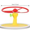 Launcher Spinner Pull Flying Disc Toys Rotating Dragonfly Toy Ripcord Sky Spin Toys  Outdoor