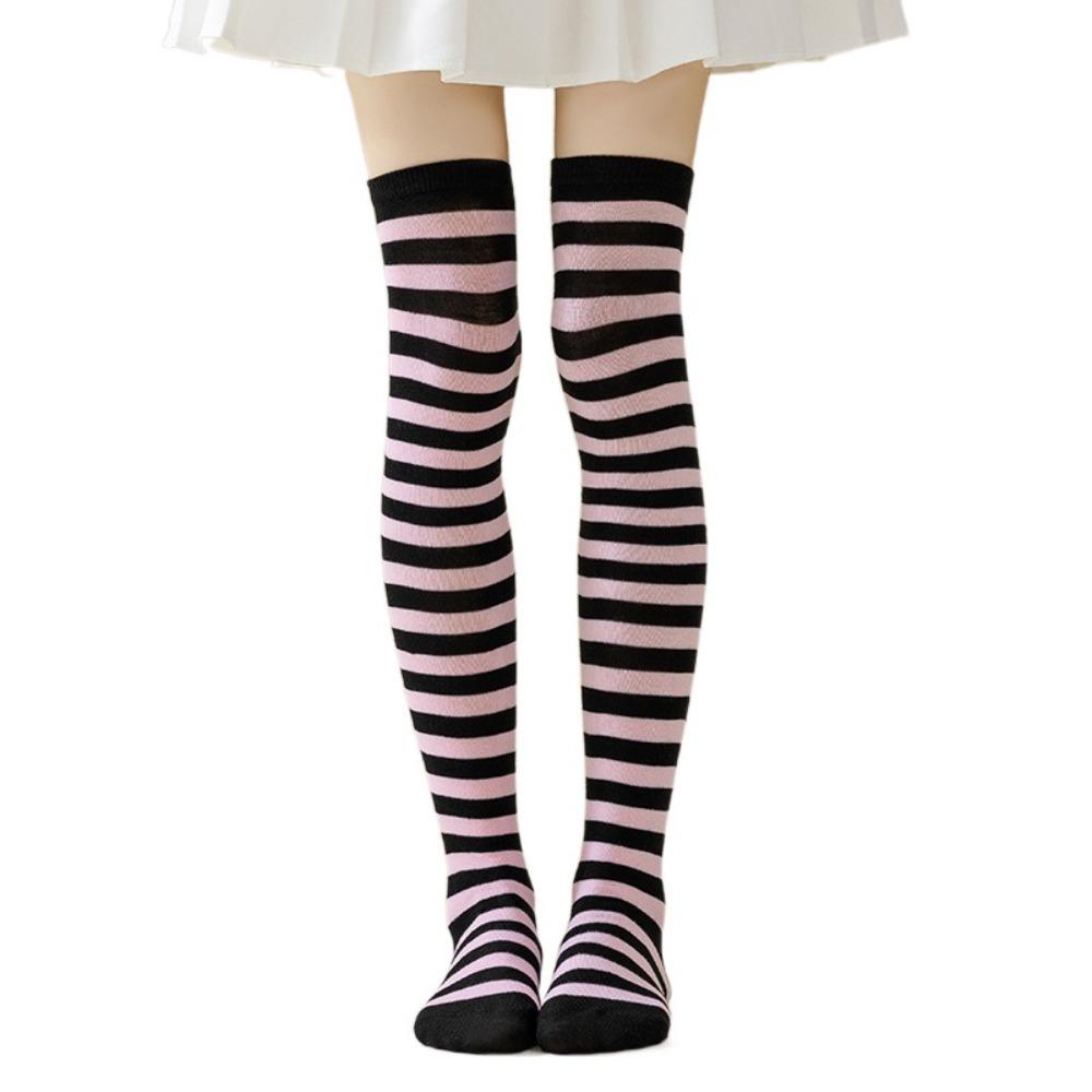 Japanese Style Over Knee Socks Absorb Sweat Knee Thigh High Socks  Festival Supplies