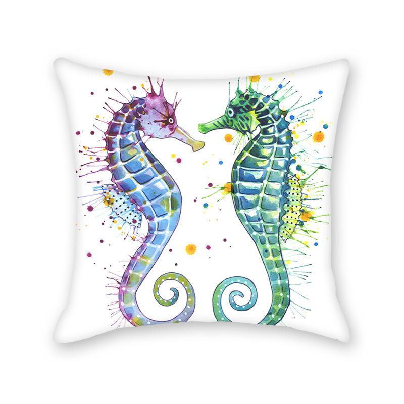 Ocean Series Summer Pillowcase - Living Room/Bedroom Sofa Cushion Cover