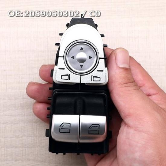 Main Window Control Switch 2059050302 For Benz C-CLASS W205 V-CLASS Vito W447
