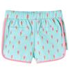 Short pour enfants avec cordon menthe clair 5 dimensions disponibles