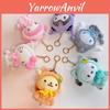 Süße Kurumi Meledy Pachanga Hunde-Katzen-Plüschanhänger Cartoon-Dekoration 10cm Hängende 20cm Puppe