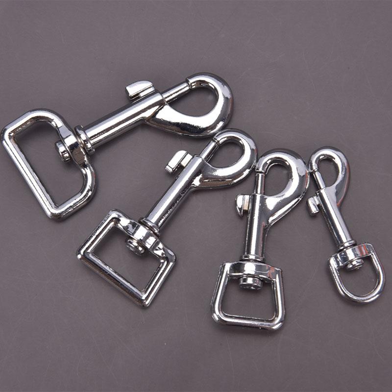Small Dog Collar Leash Metal Buckle Hardware Sets Straps Swivel Pet Accessories