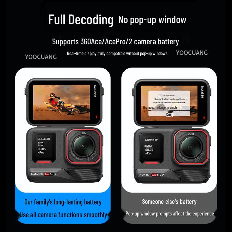 Three-Bay Fast Charger for Insta360 AcePro2/Ace Cameras