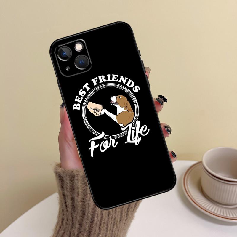 

The Beagles Funny Cartoon Dog Phone Case For iPhone 14 Pro Max 17 Air 16 15 11 12 13 Pro Max mini 16 Plus 16e Cover Funda iPhone 11
