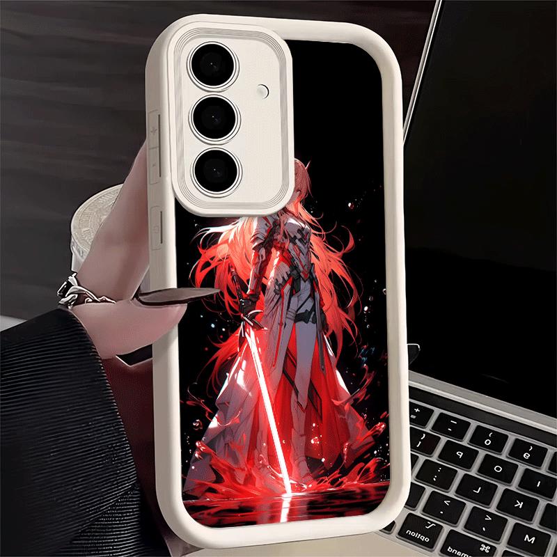 Handyhülle für Samsung Galaxy A17 A16 A15 A14 A13 Sword Art Online Yuuki Asuna A56 A36 A26 A55 A35 A25 A54 A34 A24 A53 A33 A23 A