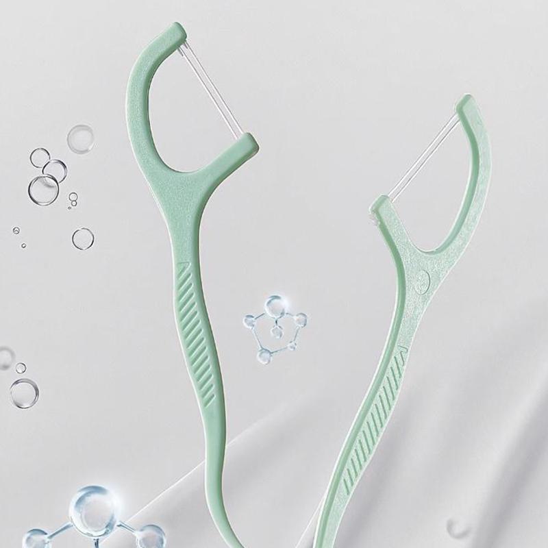 Mint Dental Floss Stick Home Portable Disposable Care Dental Floss Stick Oral Care Interdental Cleaning Remove Food Residue