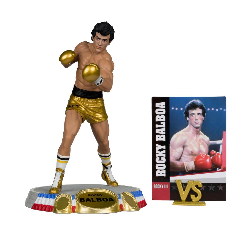 McFarlane - Movie Maniacs 6-inch Pose - Rocky Wave 2 - Rocky Balboa (Rocky III)