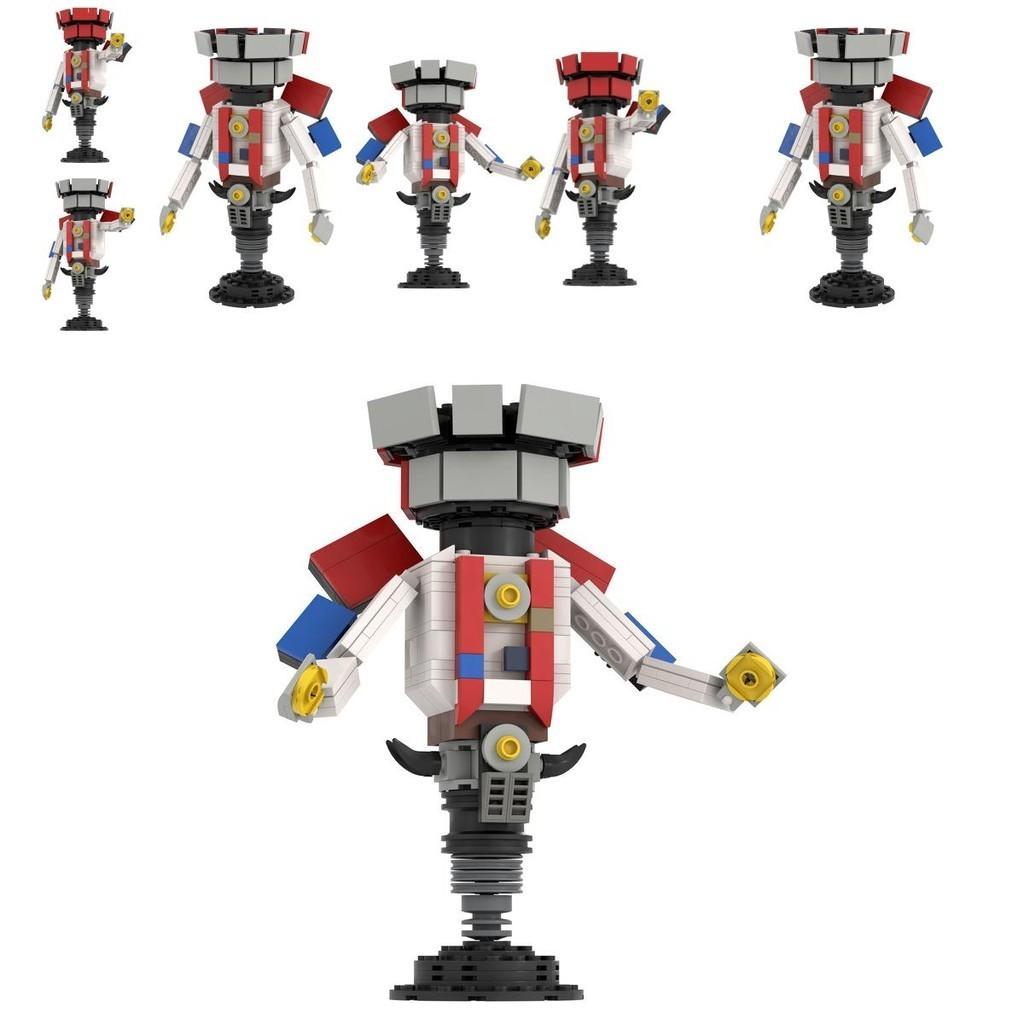 Skibidi Toilet Building Blocks Toy Diy Plastic Abs Construction Set 230 Pieces