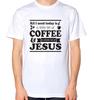 Alles, was ich brauche, ist Jesus und Kaffee T-Shirt Herren Damen Unisex Christliches Oberteil