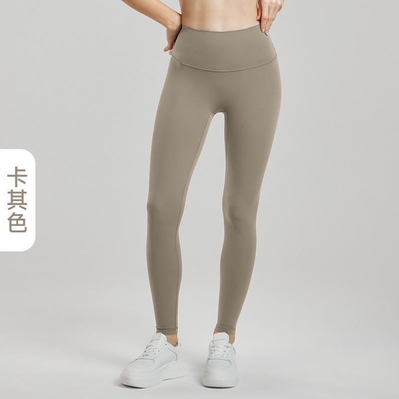 

Брюки для йоги с высокой талией и животом, женские эластичные облегающие спортивные штаны, верхняя одежда для бега, тренировок, фитнес-штаны с персиковыми бедрами S