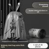 Garbage Bag Drawstring Heavy Duty Household Disposable Plastic Trash Bag For Kitchen Use