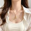 Female Versatile Collarbone Letter A Necklace