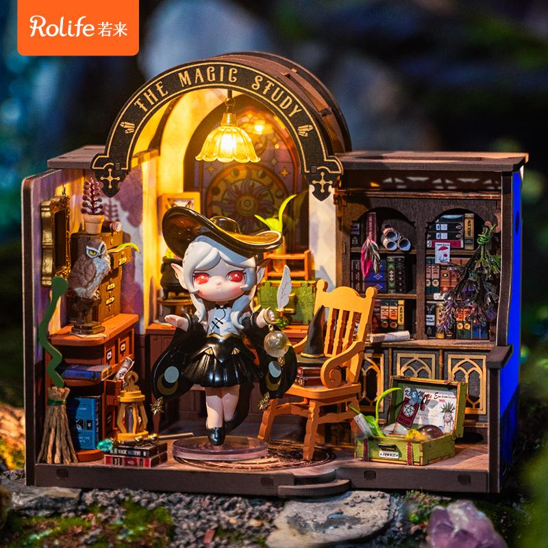 Rolife If You Come DIY Magic Study Room Toy Building Blocks 267pcs DG166 DG166