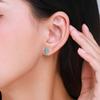 Tancise 925 Sterling Silver Zircon Earrings Drop Earrings For Women Wedding Party Gifts