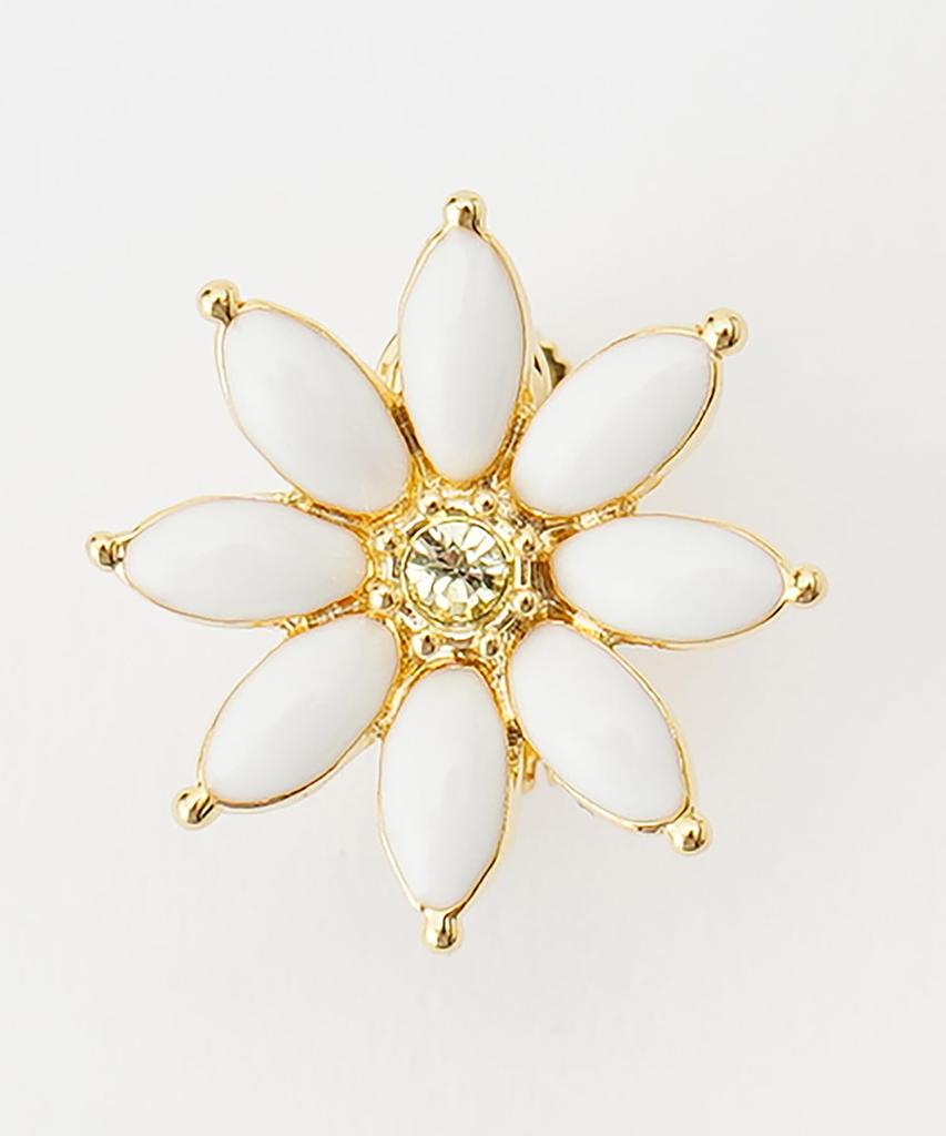 En Margaret Motif Earrings LAME1057 W2 [Lanvin Bleu] 2-way