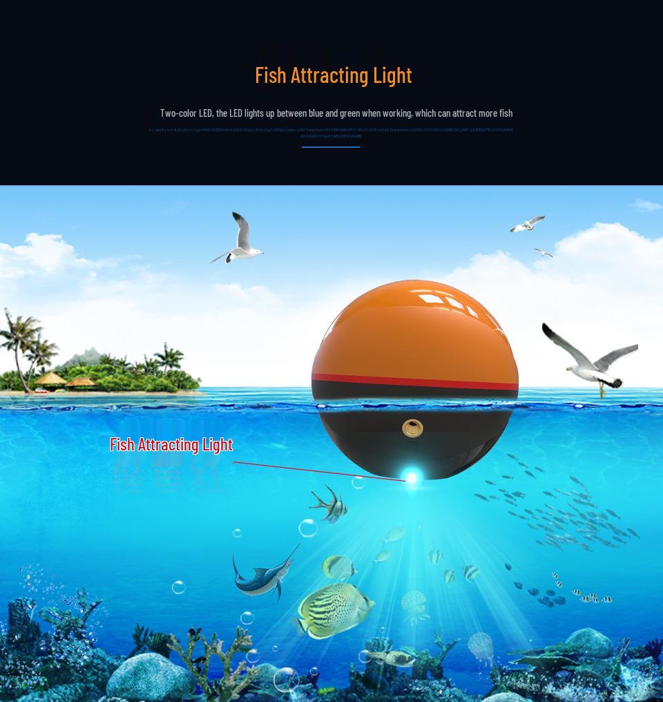 Cross-Border Black Tech: Erchang Sonar Fish Finder - Wireless WiFi HD Dual-Band Smartphone Compatible Fishing Gear