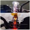 Car Rotatable Airplane Wind Powered Small Led Light Airplane Decor Car Styling Ornaments Bikes MotorcycleBicycle Decorations